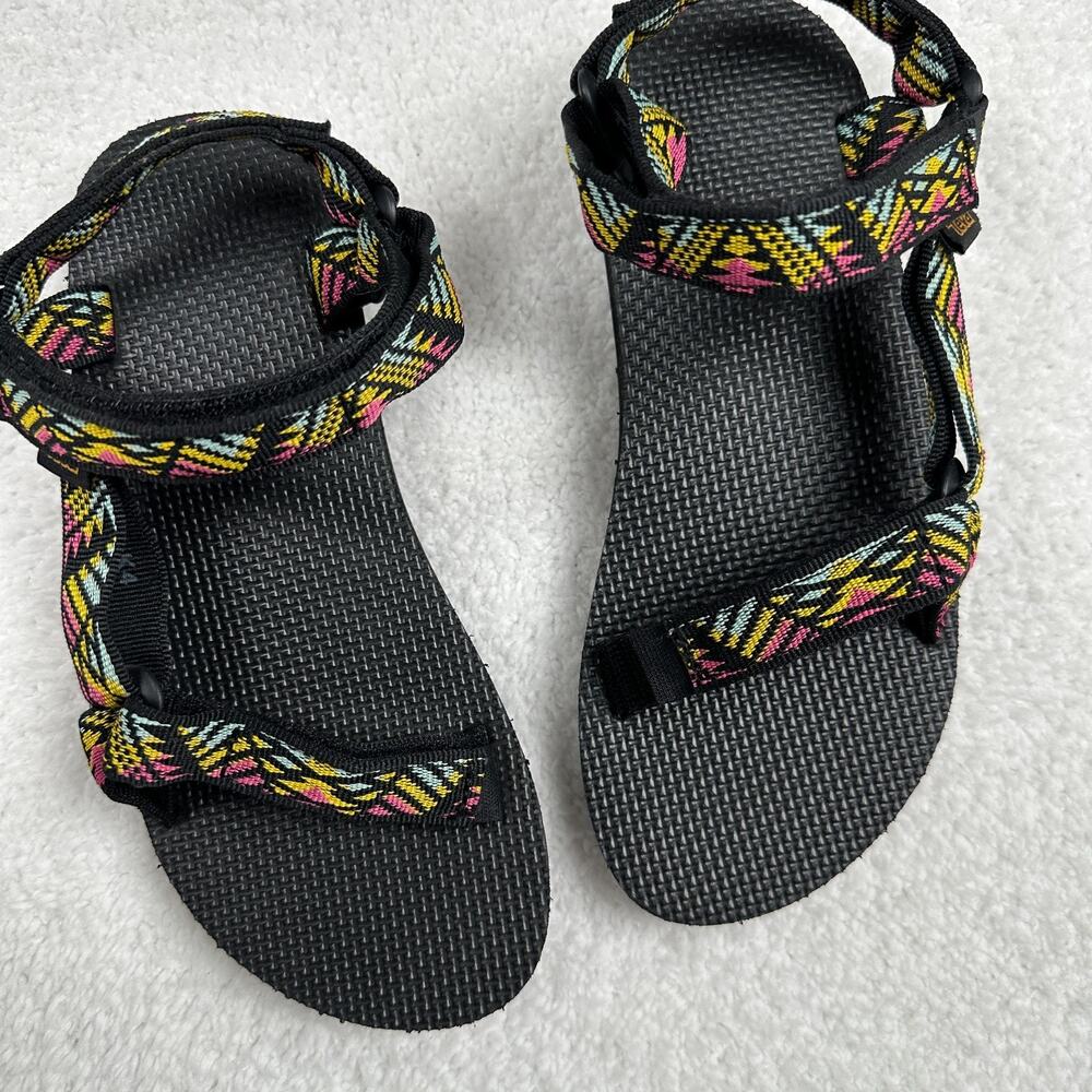 Teva Original Universal Sandals Black Multi‎ Kids US K4
